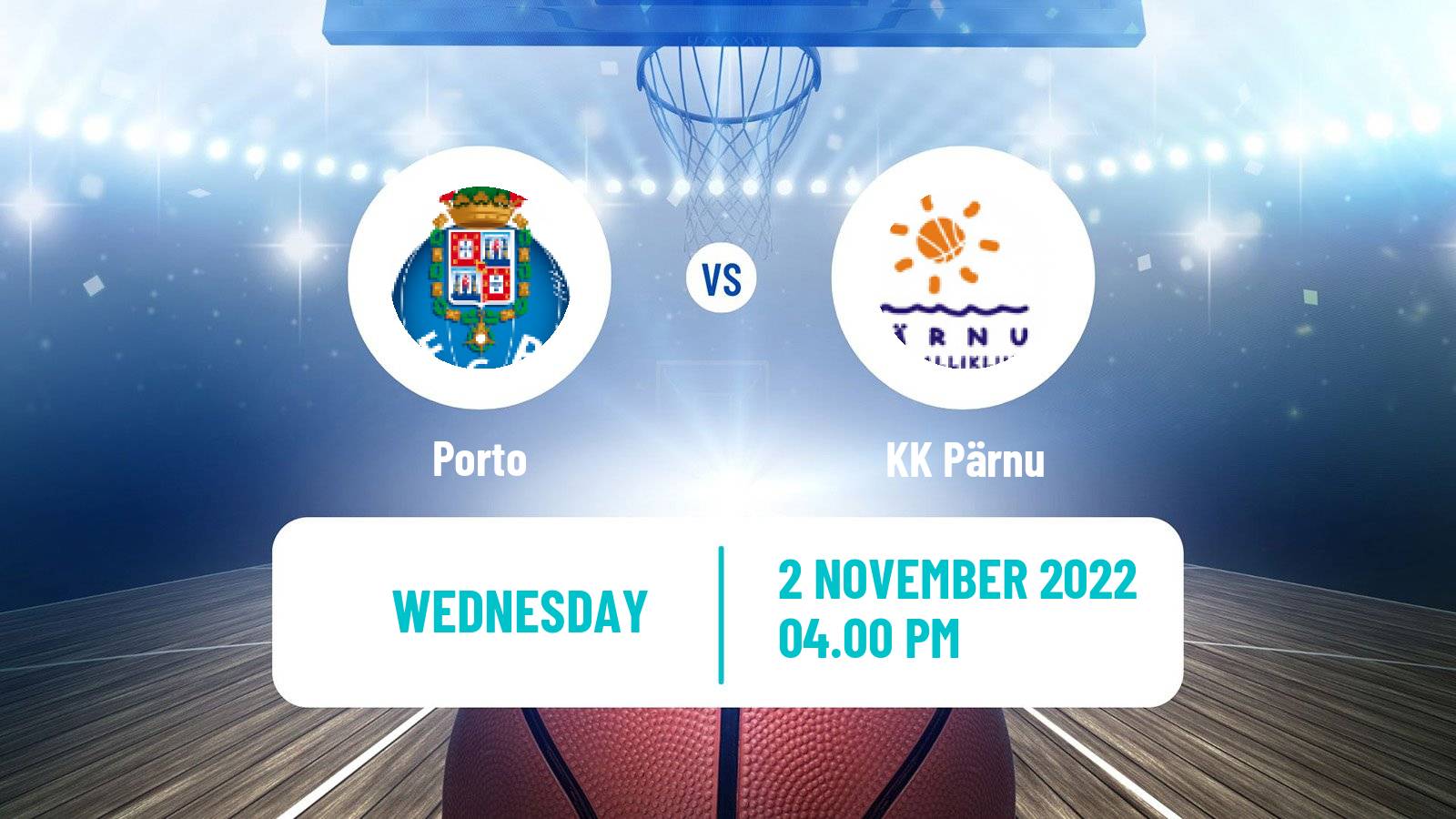 Basketball FIBA Europe Cup Porto - Pärnu