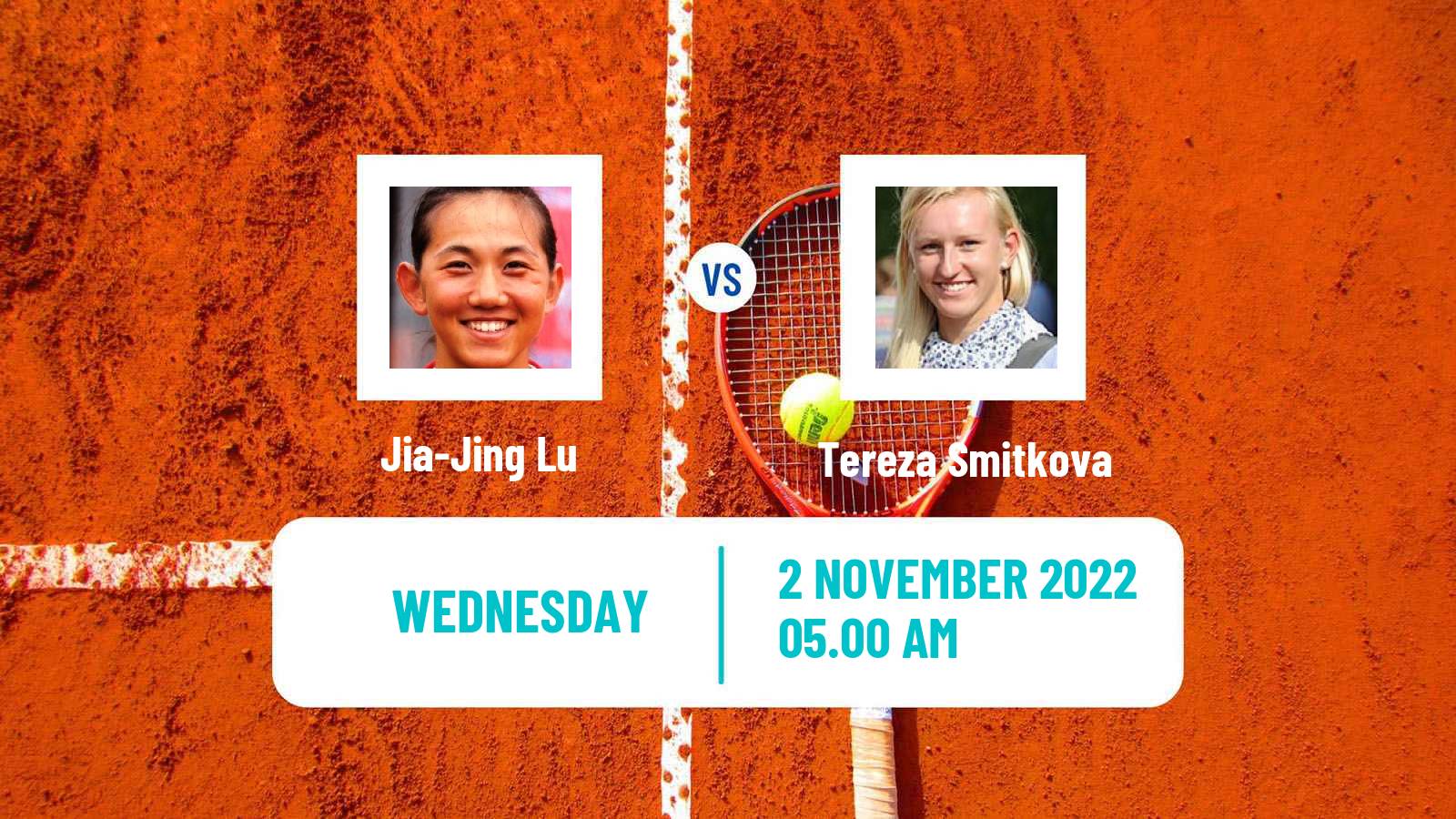 Tennis ITF Tournaments Jia-Jing Lu - Tereza Smitkova