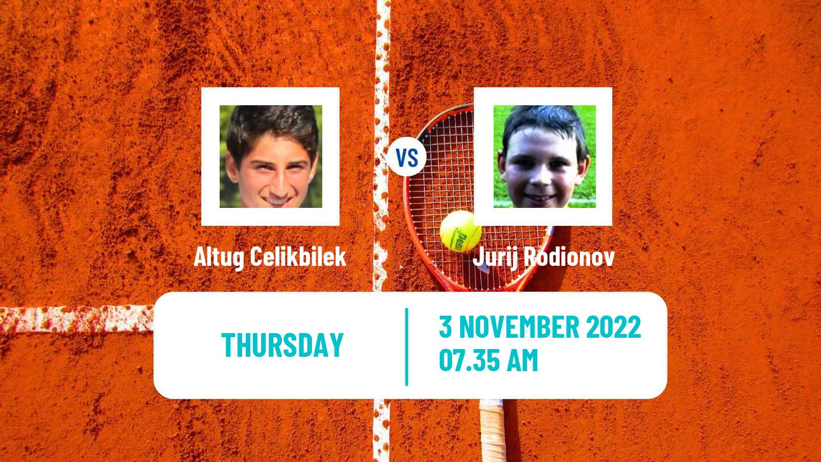 Tennis ATP Challenger Altug Celikbilek - Jurij Rodionov