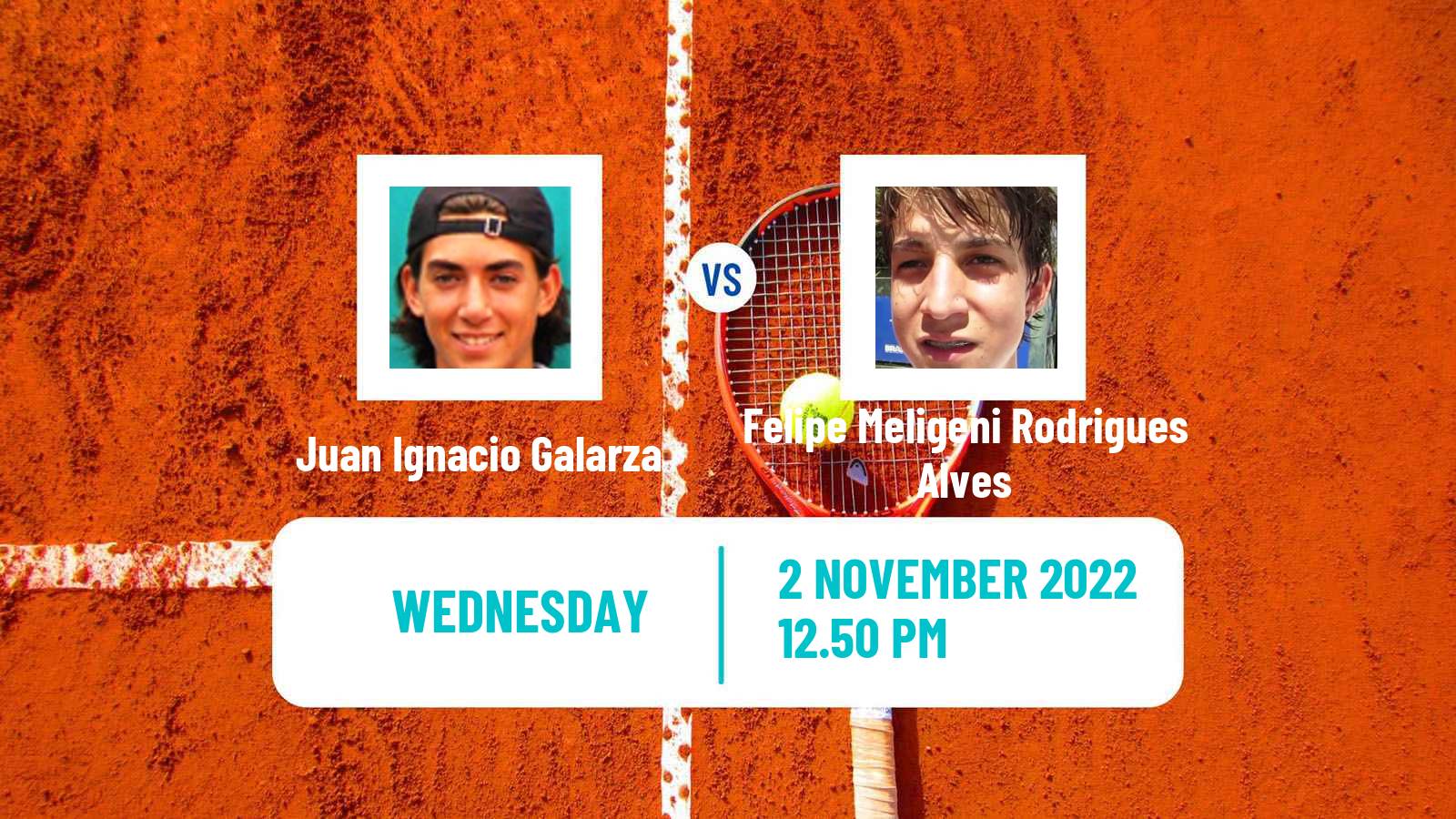 Tennis ATP Challenger Juan Ignacio Galarza - Felipe Meligeni Rodrigues Alves