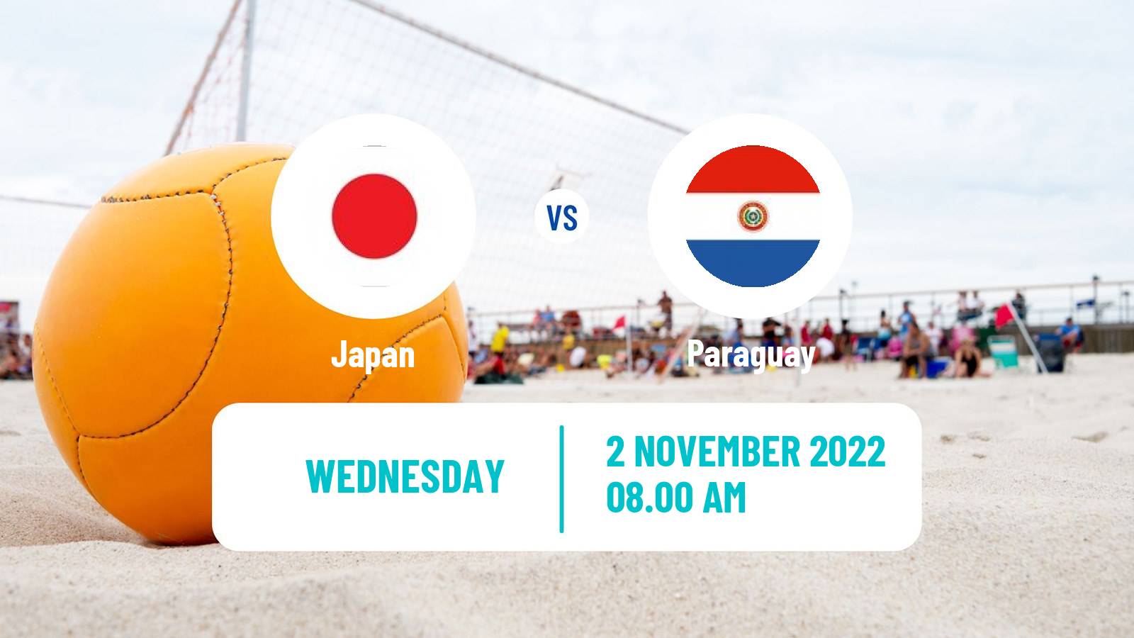 Beach soccer Beach Soccer Japan - Paraguay