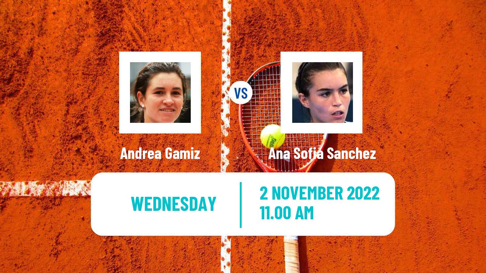 Tennis ITF Tournaments Andrea Gamiz - Ana Sofia Sanchez