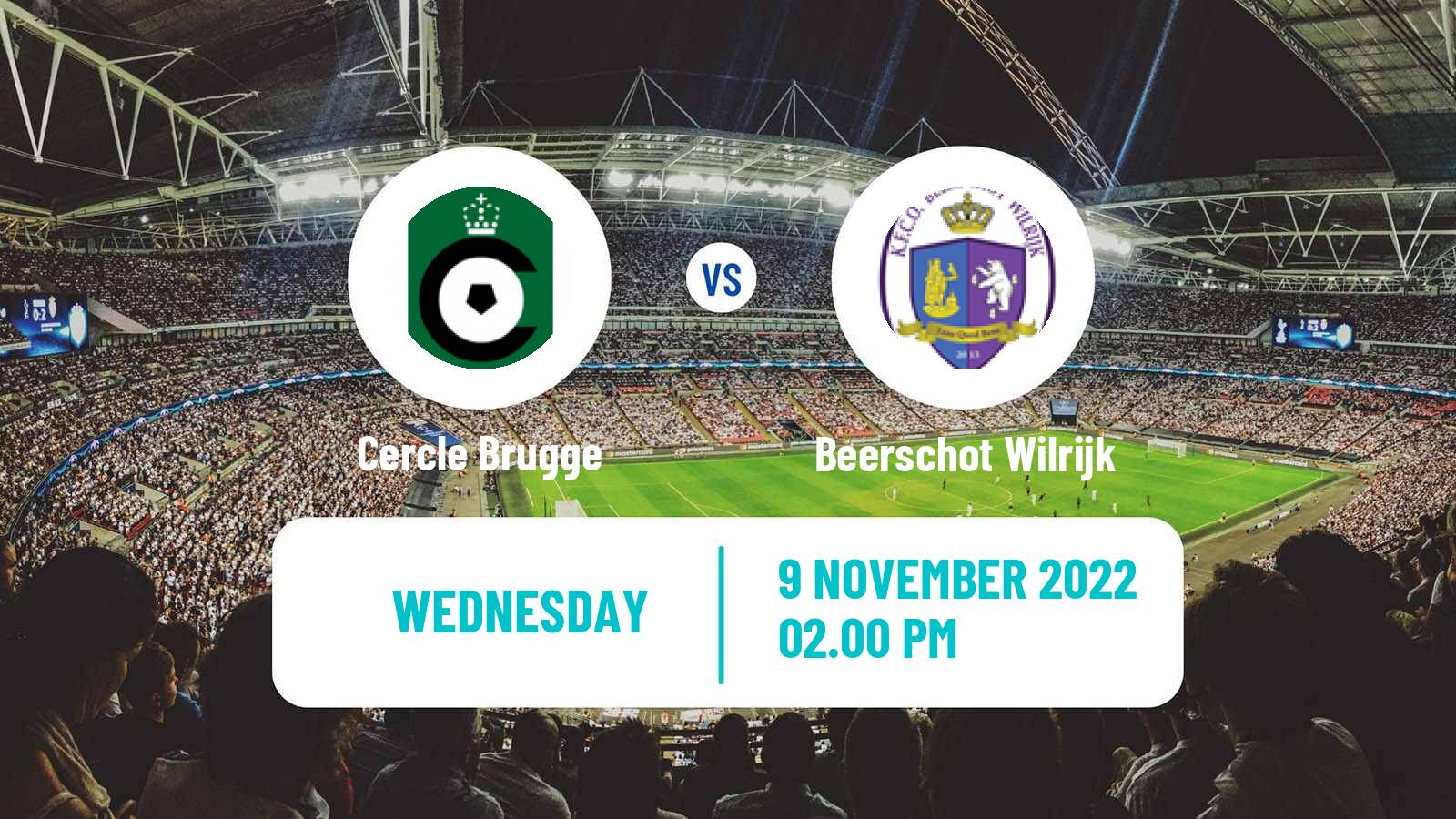 Soccer Belgian Cup Cercle Brugge - Beerschot Wilrijk