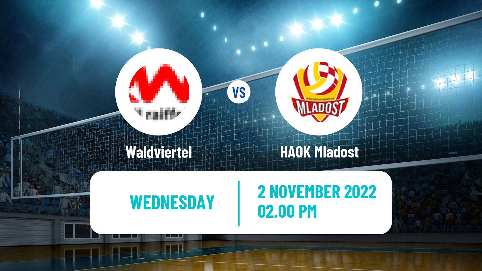 Volleyball MEVZA Waldviertel - HAOK Mladost