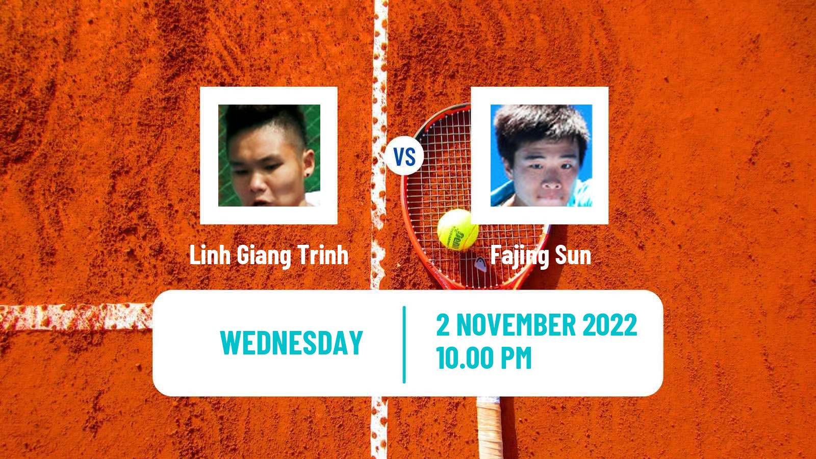 Tennis ITF Tournaments Linh Giang Trinh - Fajing Sun