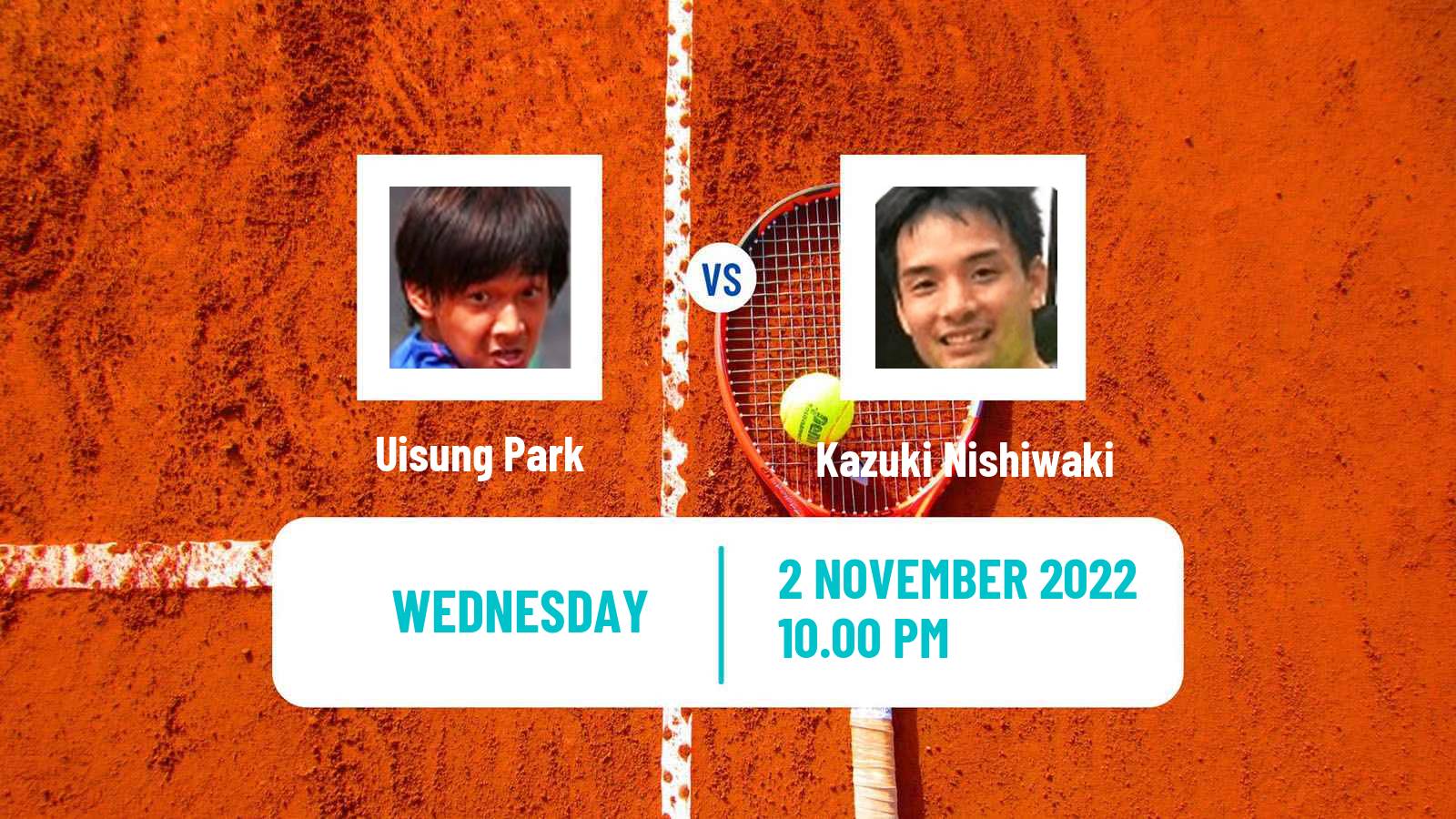 Tennis ITF Tournaments Uisung Park - Kazuki Nishiwaki