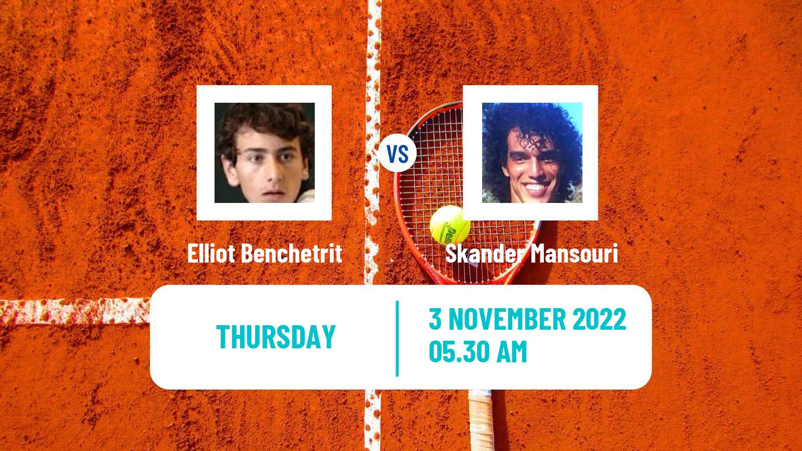 Tennis ITF Tournaments Elliot Benchetrit - Skander Mansouri