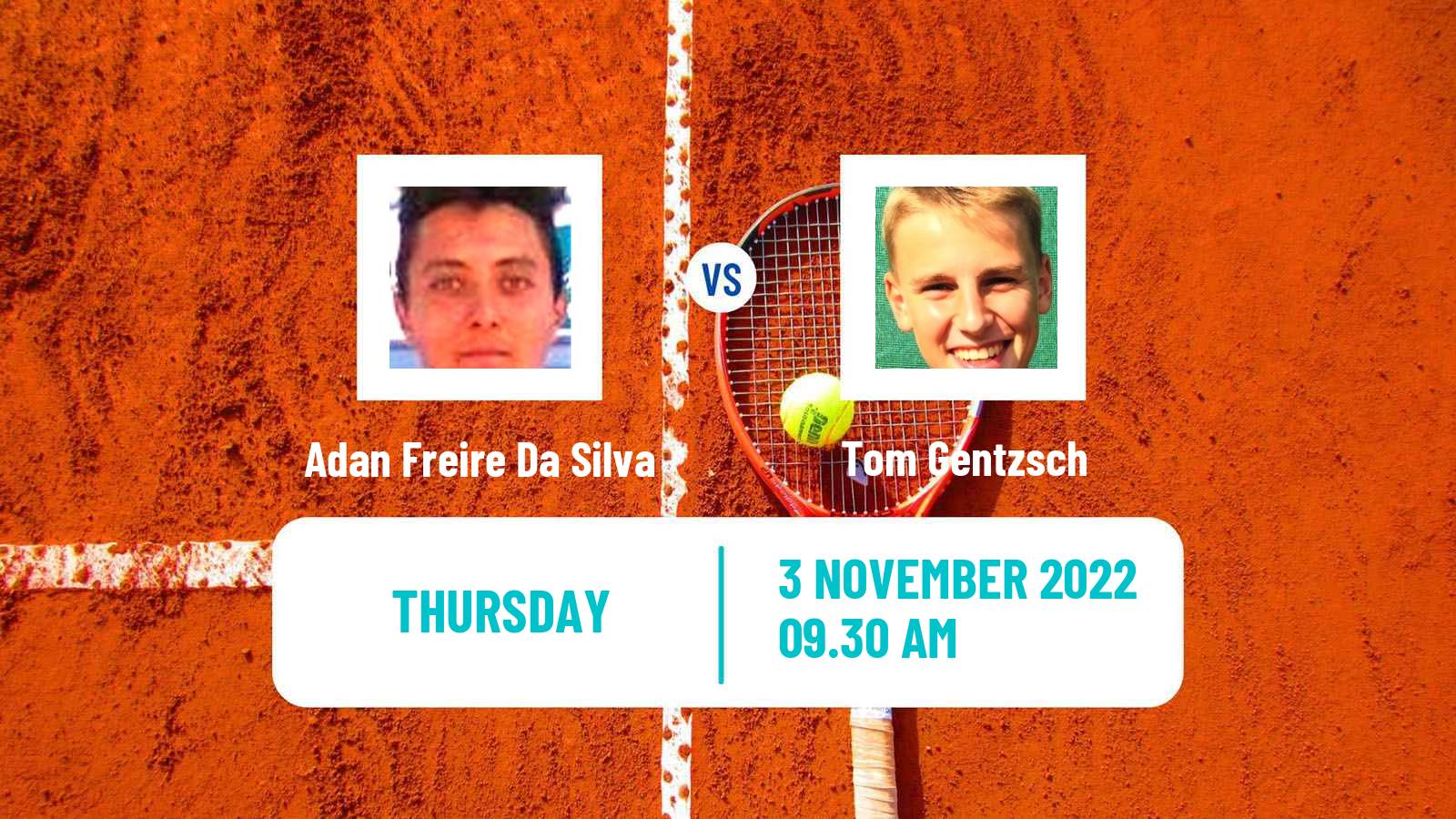 Tennis ITF Tournaments Adan Freire Da Silva - Tom Gentzsch
