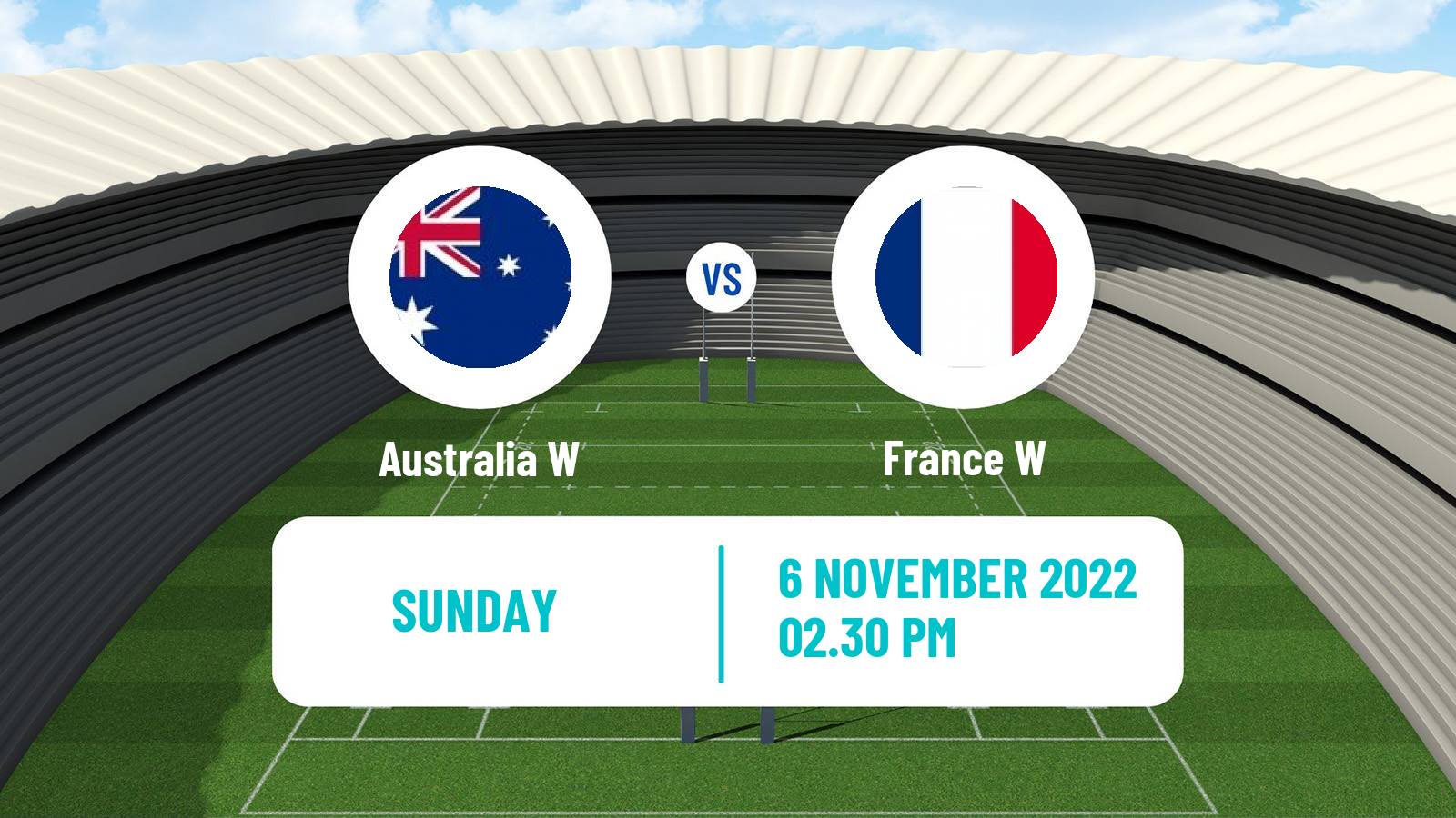 Rugby league World Cup Rugby League Women Australia W - France W