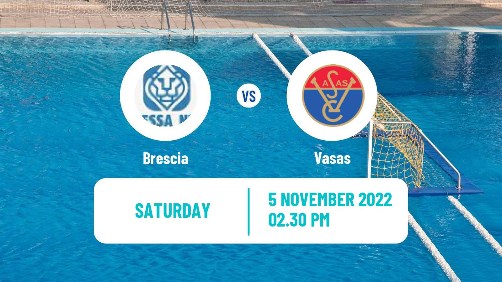 Water polo Champions League Water Polo Brescia - Vasas