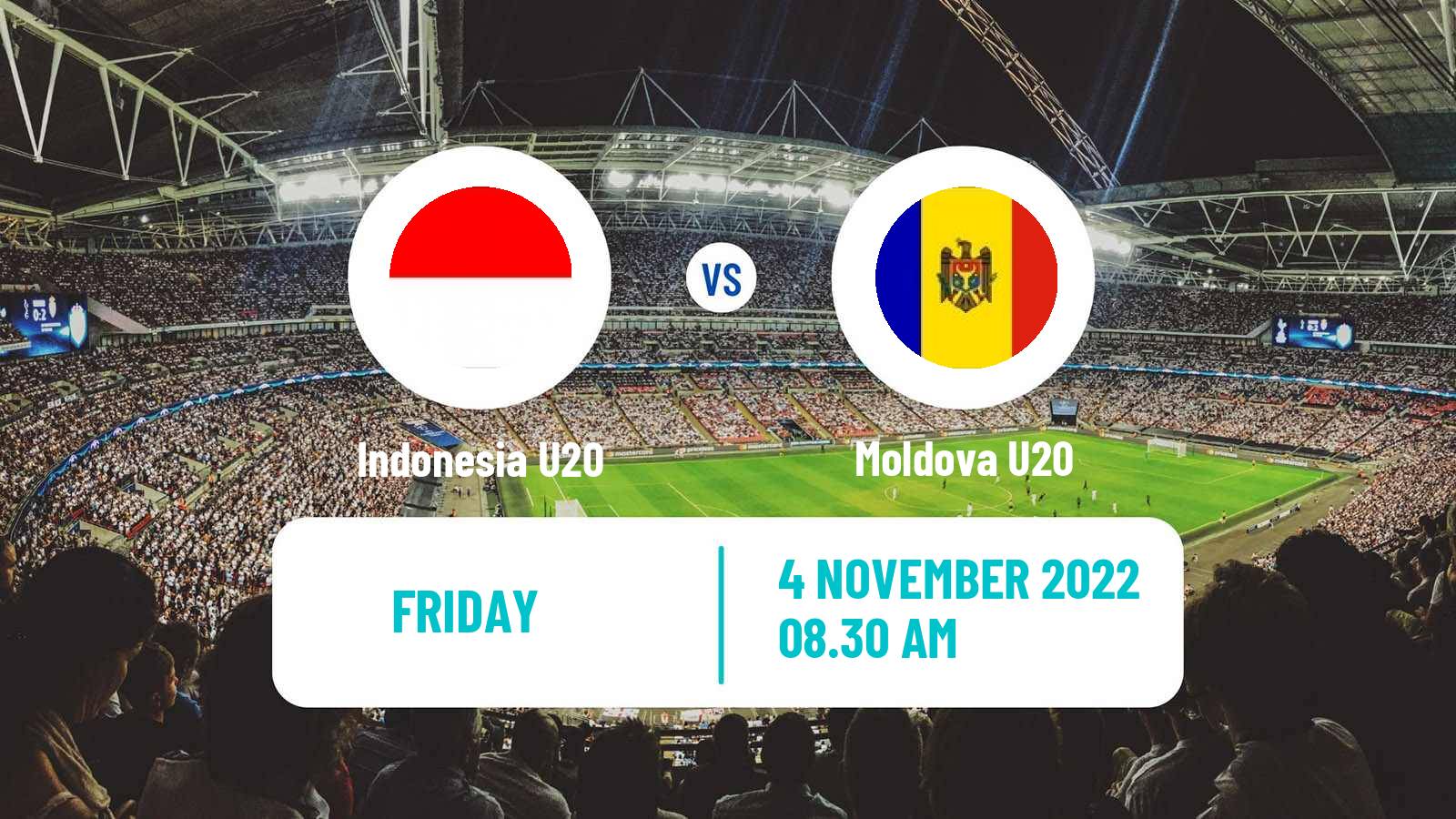 Soccer Friendly Indonesia U20 - Moldova U20
