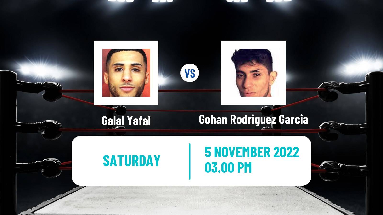 Boxing Boxing Galal Yafai - Gohan Rodriguez Garcia