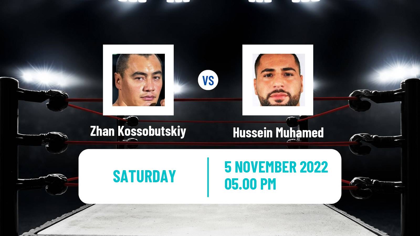 Boxing Boxing Zhan Kossobutskiy - Hussein Muhamed