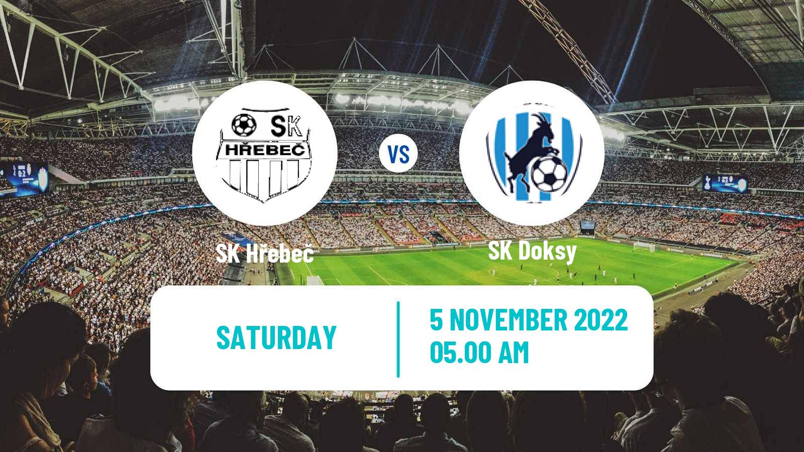 Soccer Czech Stredocesky KP Hřebeč - SK Doksy