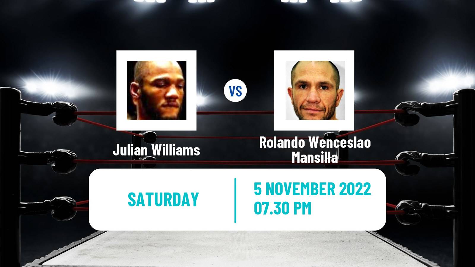 Boxing Boxing Julian Williams - Rolando Wenceslao Mansilla