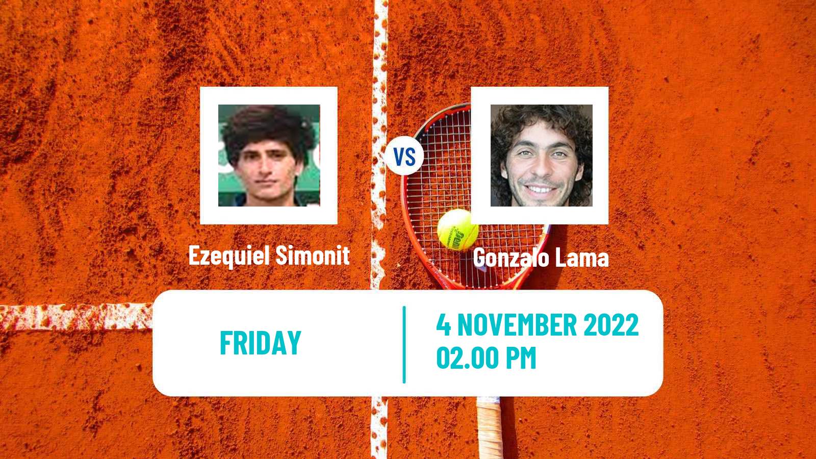 Tennis ITF Tournaments Ezequiel Simonit - Gonzalo Lama