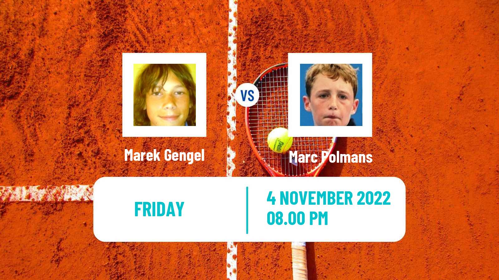 Tennis ATP Challenger Marek Gengel - Marc Polmans