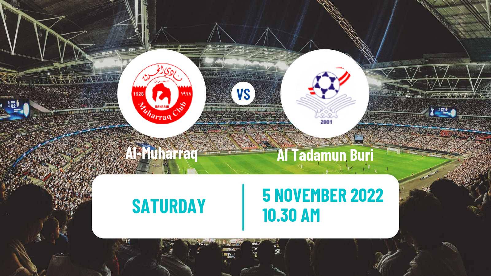 Soccer Bahraini Cup Al-Muharraq - Al Tadamun Buri