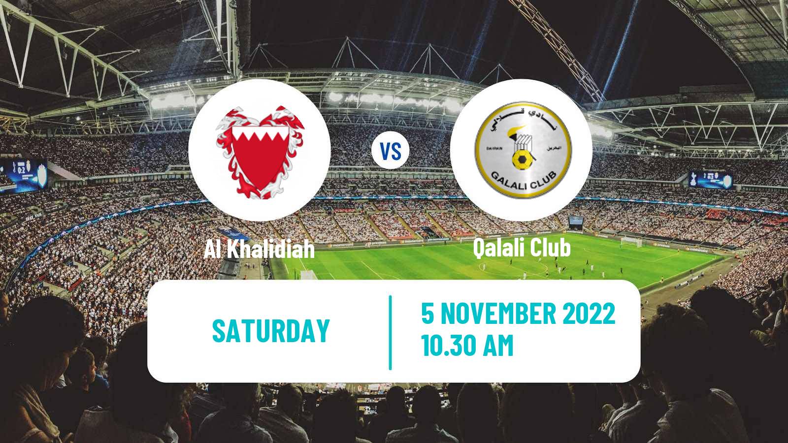 Soccer Bahraini Cup Al Khalidiah - Qalali
