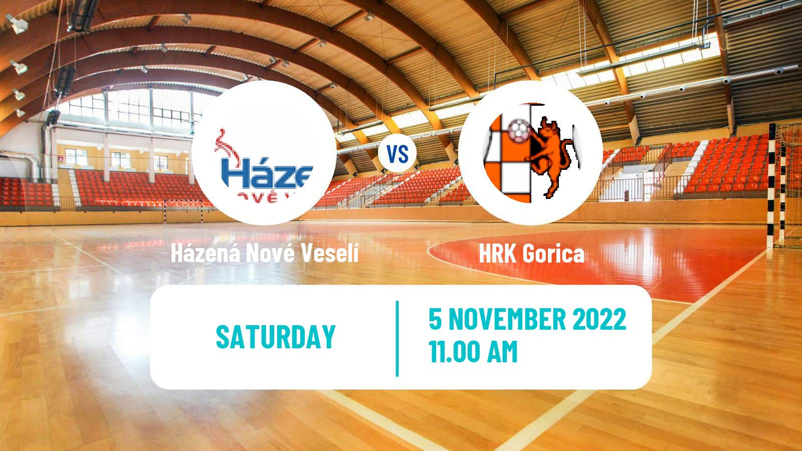 Handball EHF European Cup Házená Nové Veselí - Gorica