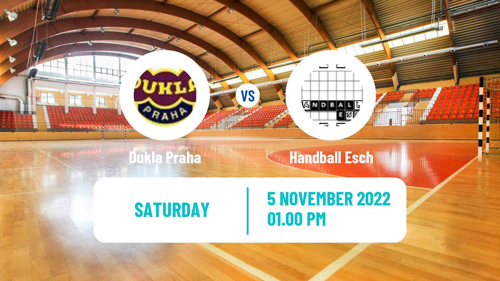 Handball EHF European Cup Dukla Praha - Handball Esch