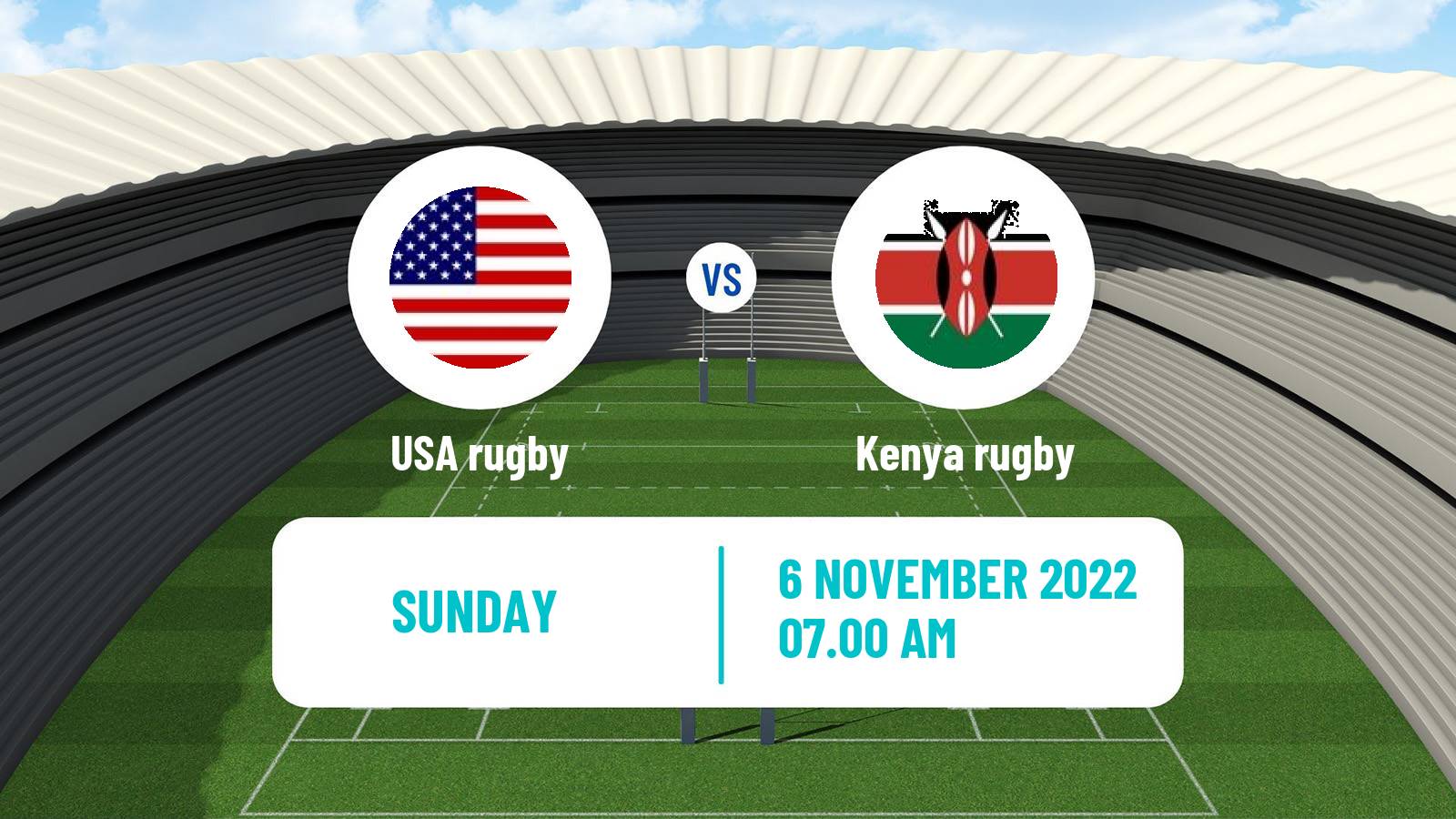 Rugby union Rugby World Cup USA - Kenya