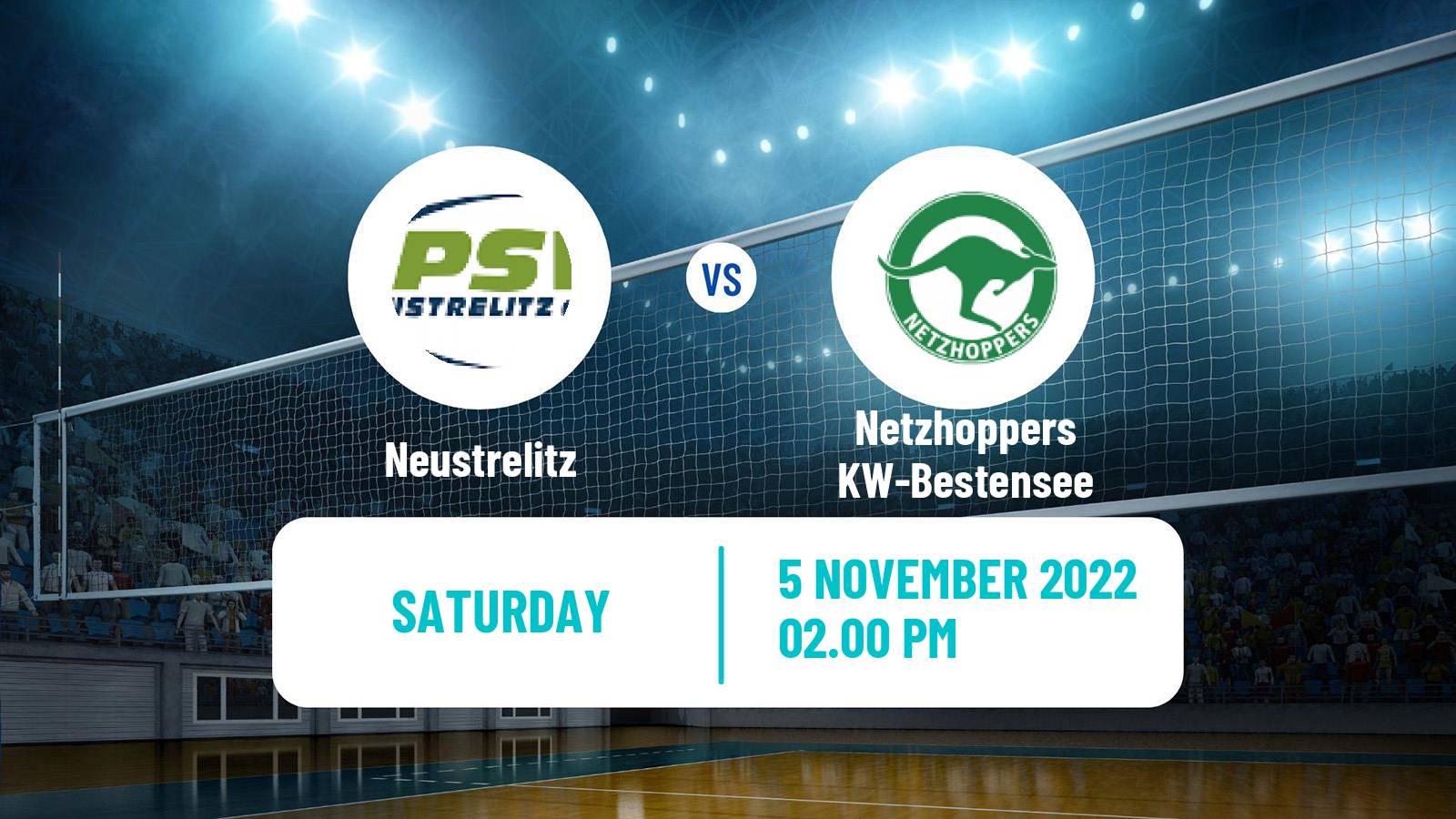 Volleyball German DVV Cup Neustrelitz - Netzhoppers KW-Bestensee