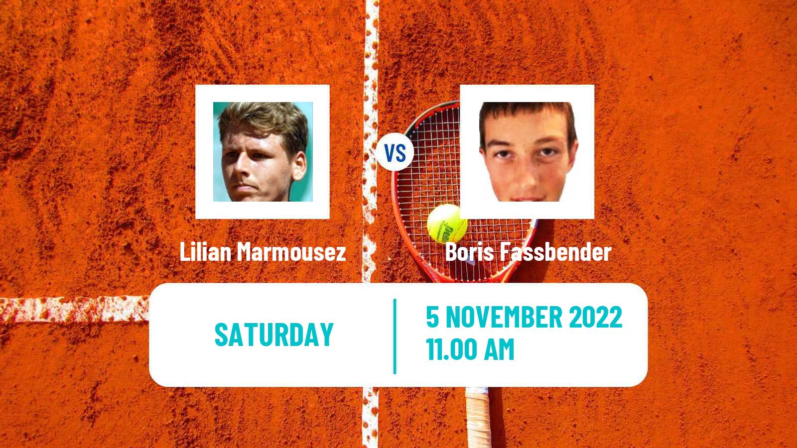 Tennis ITF Tournaments Lilian Marmousez - Boris Fassbender