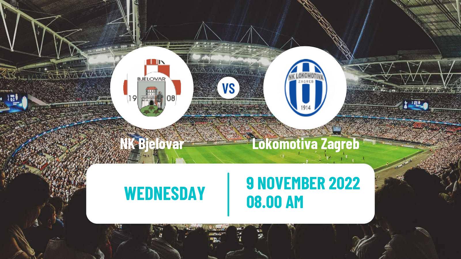 Soccer Croatian Cup Bjelovar - Lokomotiva Zagreb