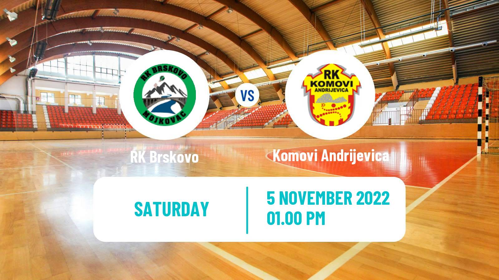 Handball Montenegrin Prva liga Handball Brskovo - Komovi Andrijevica