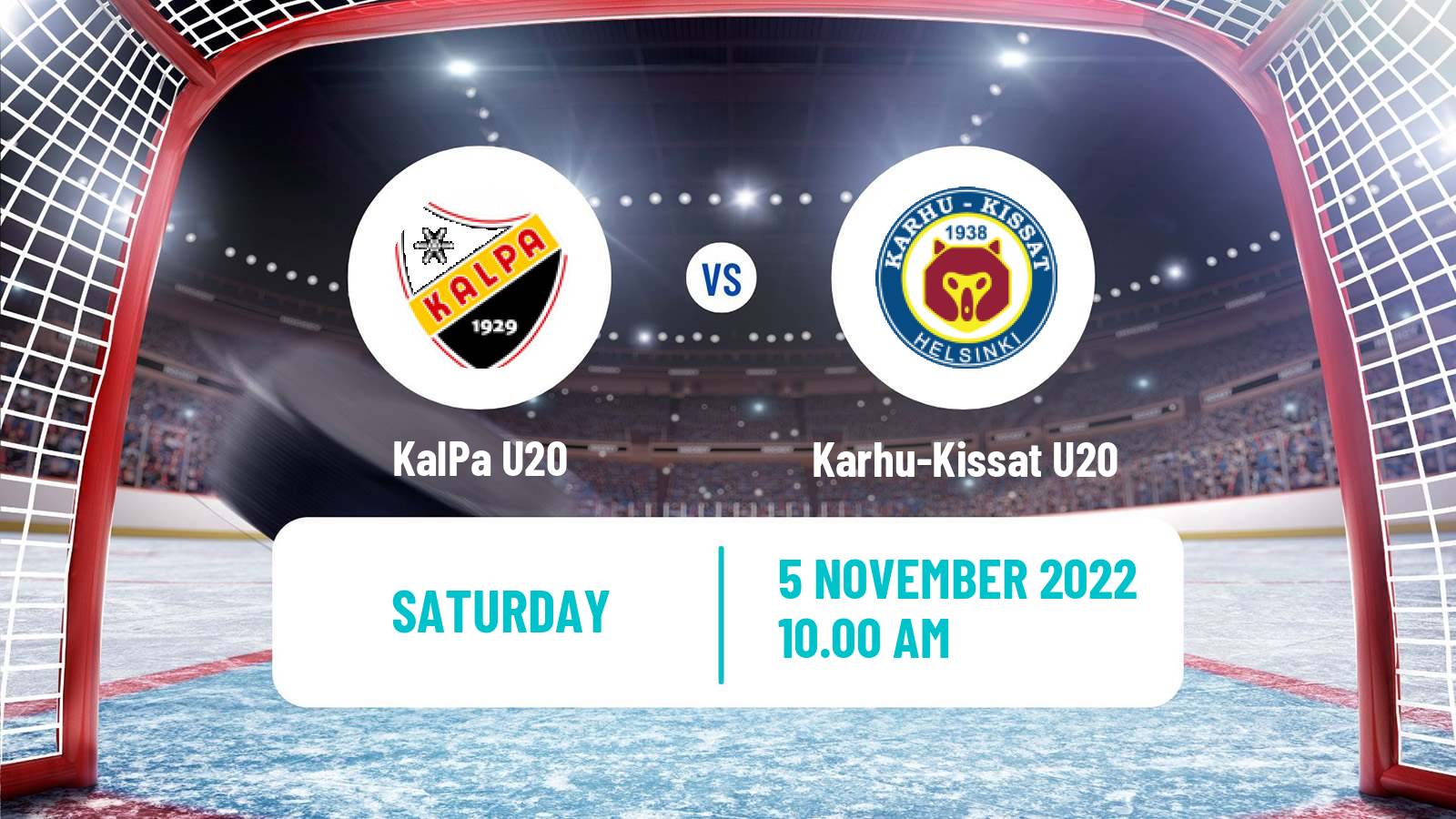 Hockey Finnish SM-sarja U20 KalPa U20 - Karhu-Kissat U20