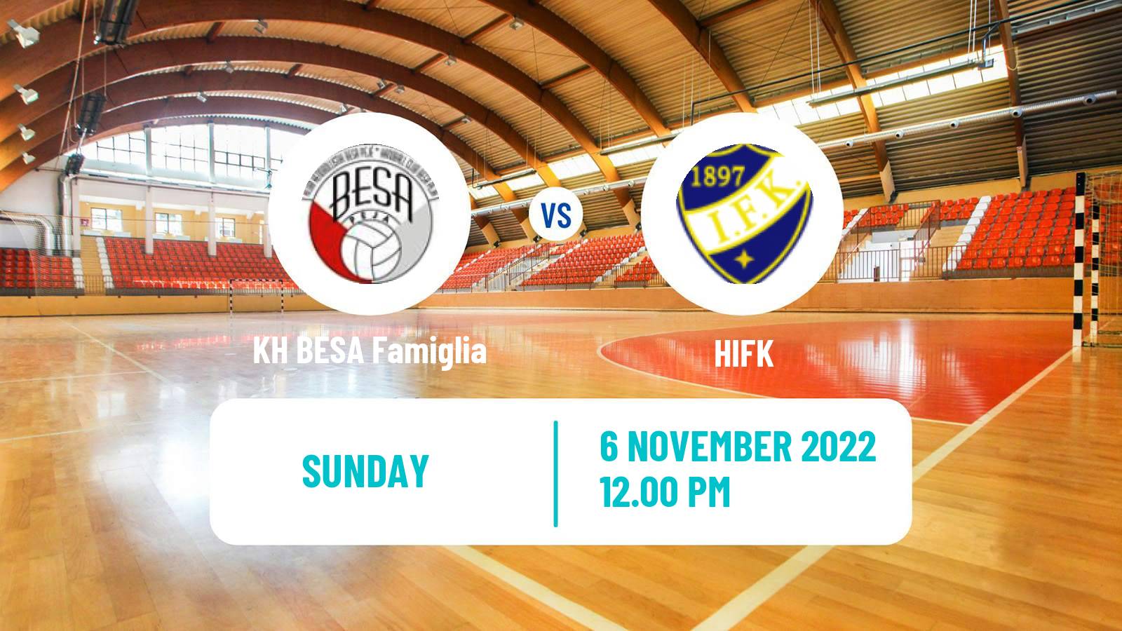 Handball EHF European Cup KH BESA Famiglia - HIFK