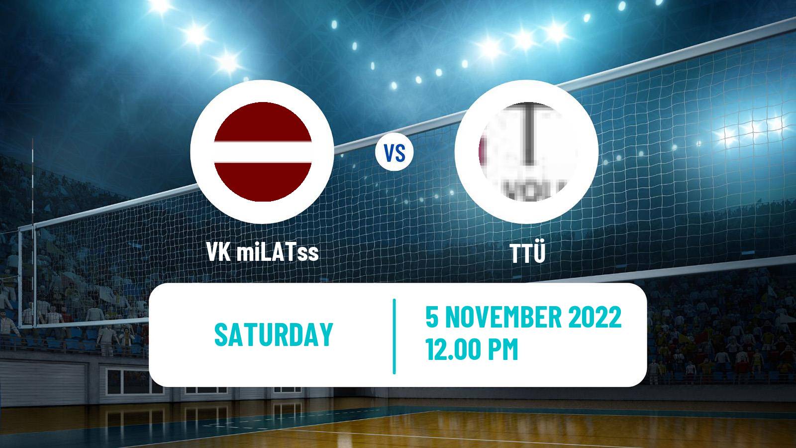 Volleyball Baltic League Volleyball Women miLATss - TTÜ