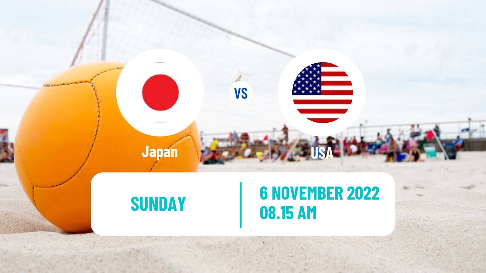 Beach soccer Beach Soccer Japan - USA