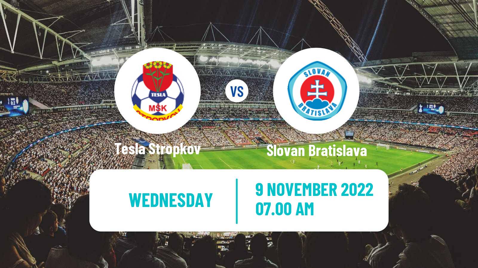 Soccer Slovak Cup Tesla Stropkov - Slovan Bratislava
