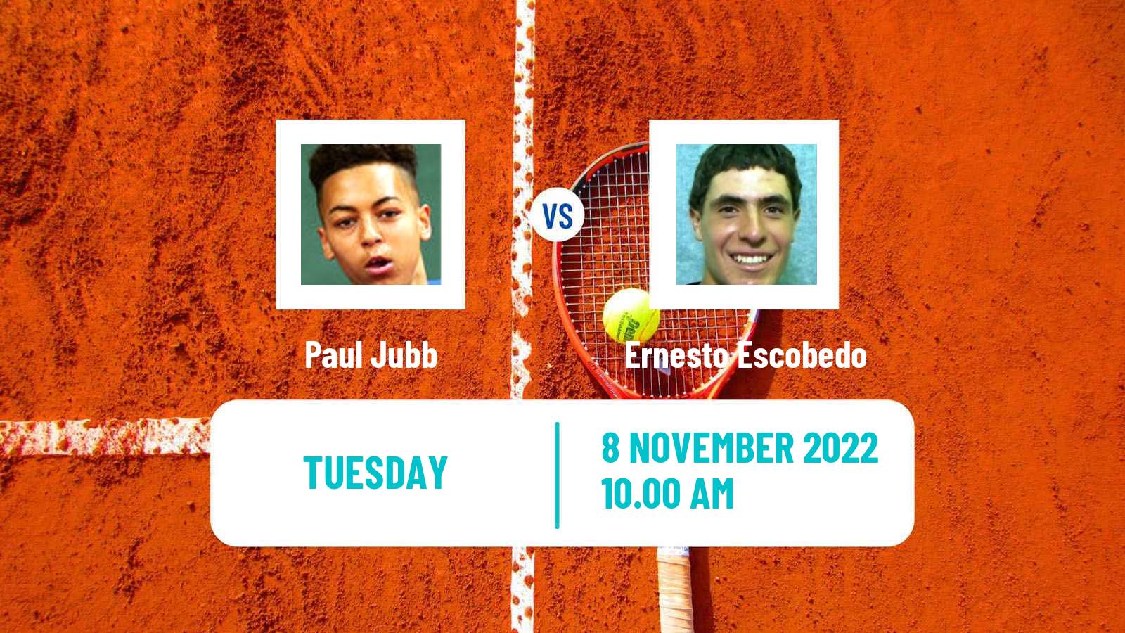 Tennis ATP Challenger Paul Jubb - Ernesto Escobedo