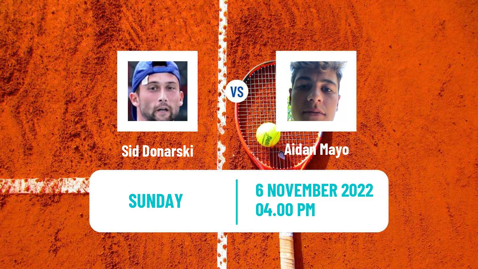 Tennis ATP Challenger Sid Donarski - Aidan Mayo