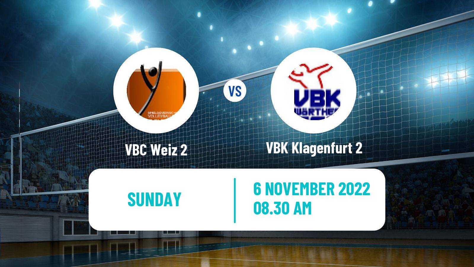 Volleyball Austrian 2 Bundesliga Volleyball Weiz 2 - VBK Klagenfurt 2