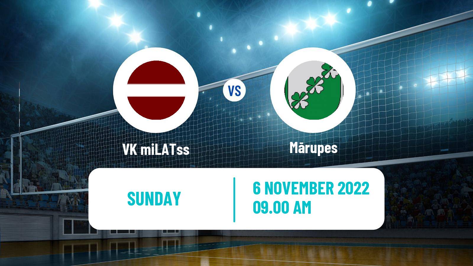 Volleyball Latvian Nacionala Liga Volleyball Women miLATss - Mārupes