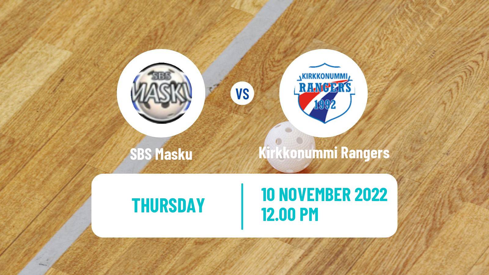 Floorball Finnish Cup Floorball Masku - Kirkkonummi Rangers