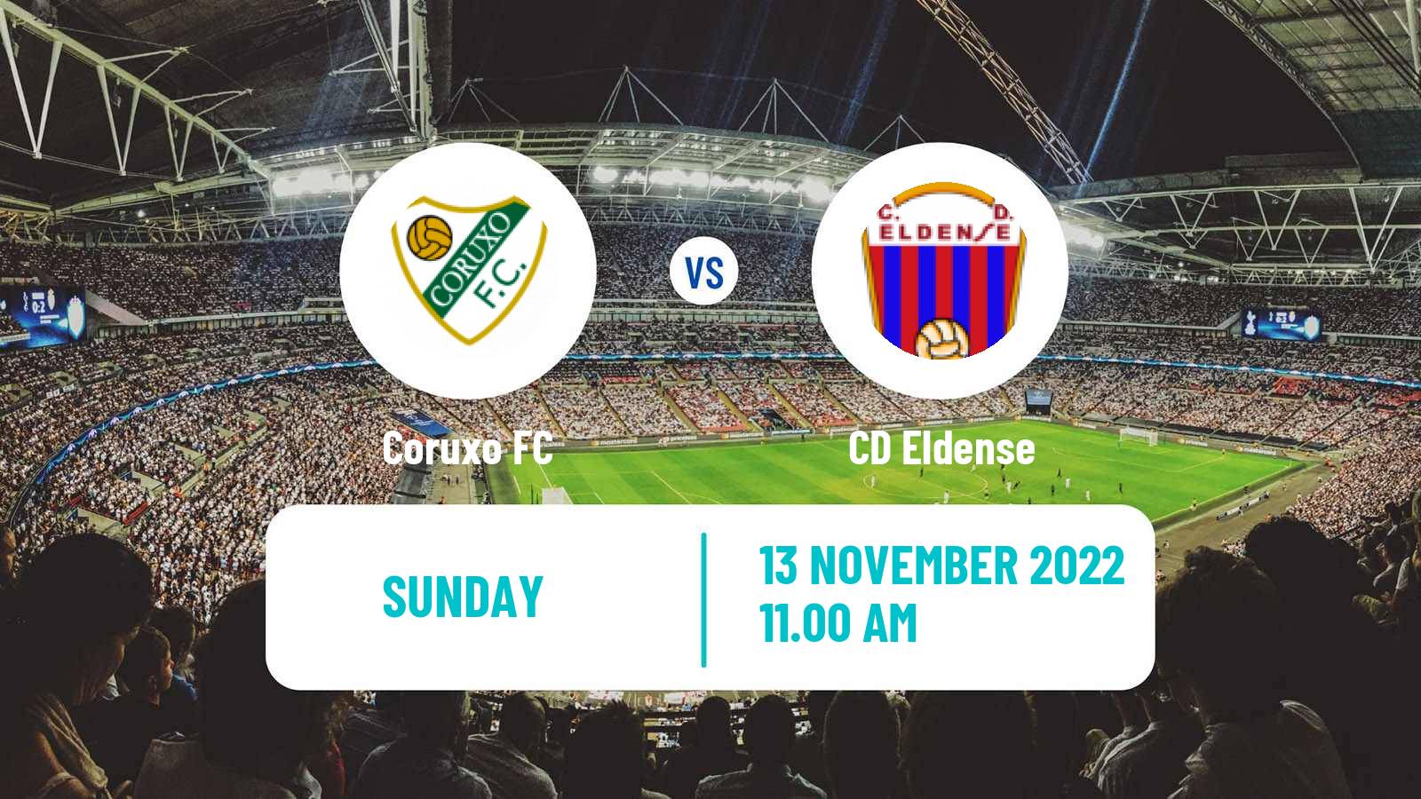 Soccer Spanish Copa del Rey Coruxo - Eldense