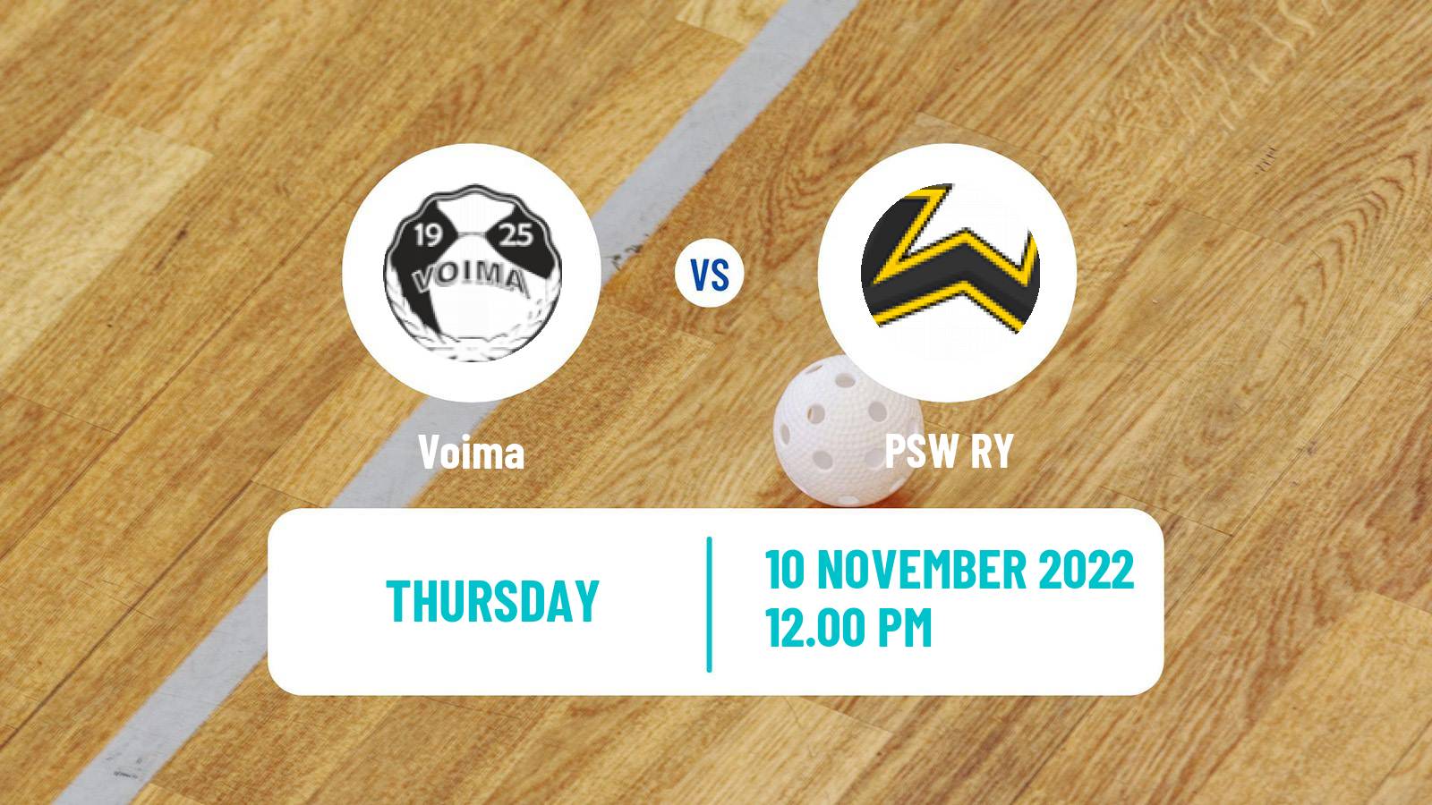 Floorball Finnish Cup Floorball Voima - PSW RY