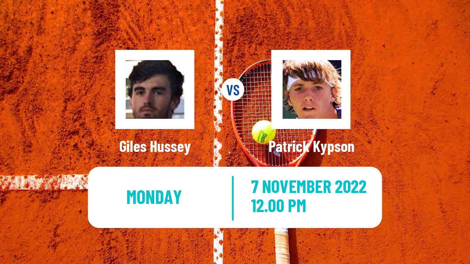 Tennis ATP Challenger Giles Hussey - Patrick Kypson
