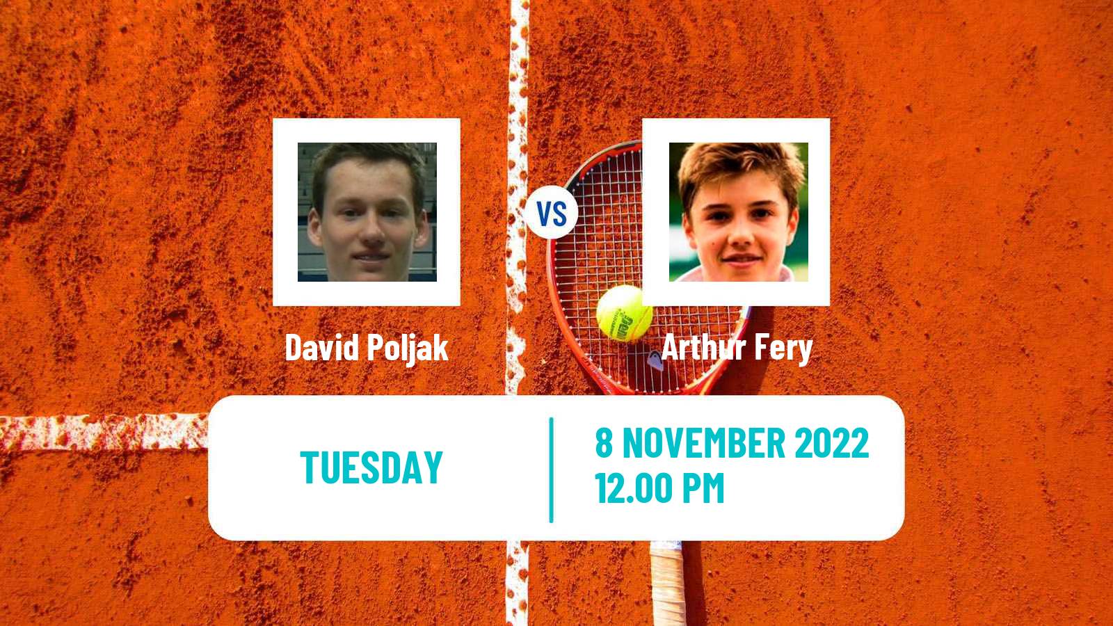 Tennis ATP Challenger David Poljak - Arthur Fery