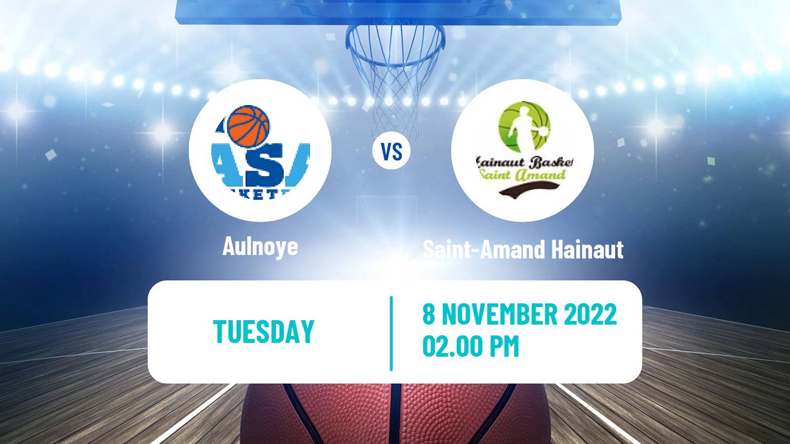 Basketball French Cup Basketball Women Aulnoye - Saint-Amand Hainaut