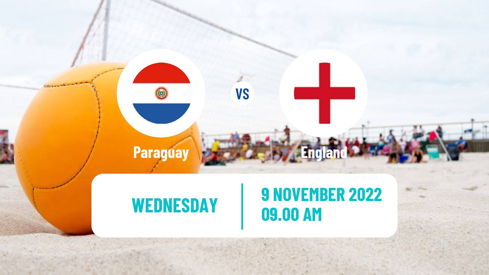 Beach soccer Beach Soccer Paraguay - England