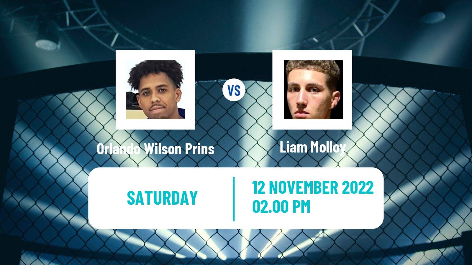 MMA MMA Orlando Wilson Prins - Liam Molloy