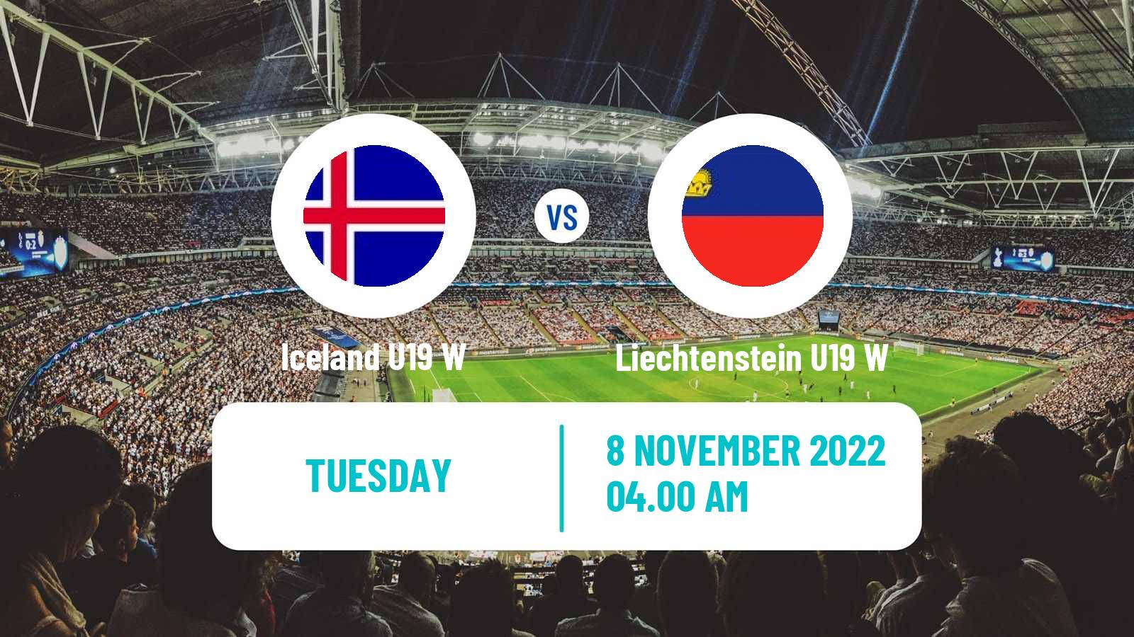 Soccer UEFA Euro U19 Women Iceland U19 W - Liechtenstein U19 W