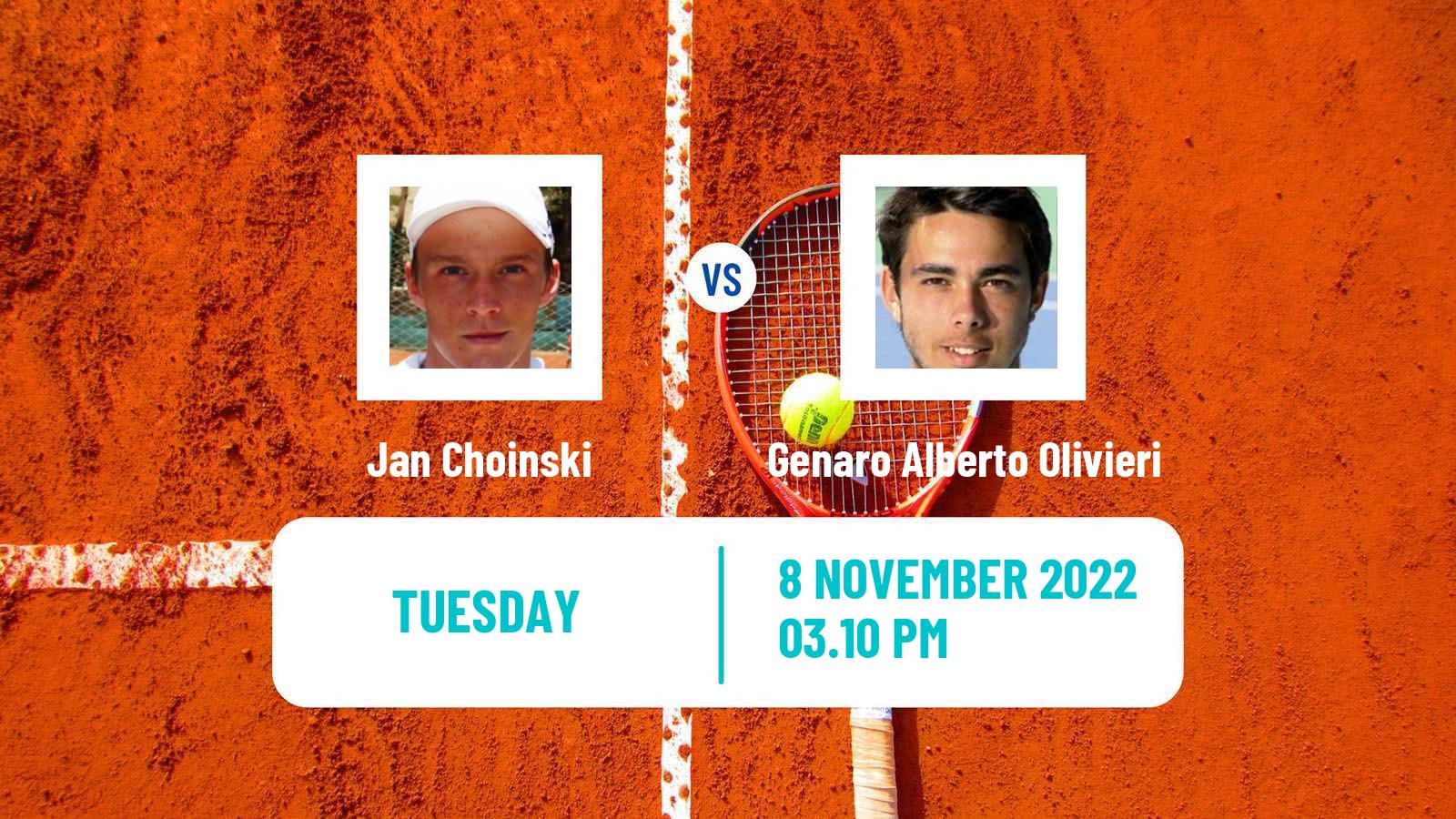 Tennis ATP Challenger Jan Choinski - Genaro Alberto Olivieri