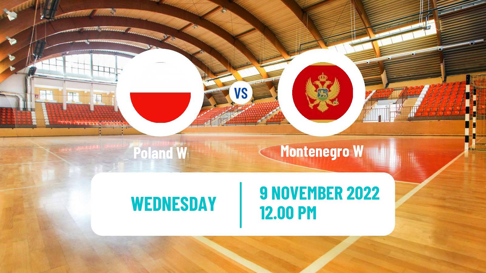 Handball Handball European Championship Women Poland W - Montenegro W